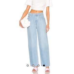 MOTHER Jeans - Snacks! The Pleated Fun Dip Puddle